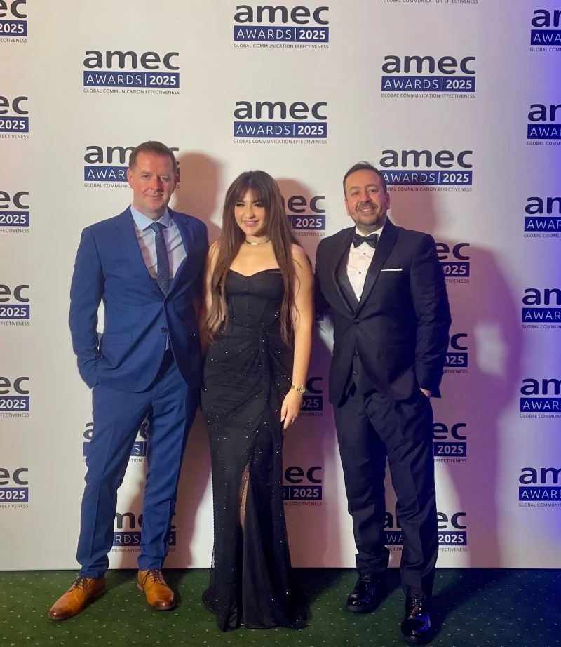 The HEKA Insights team at the AMEC Awards 2025